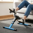 thumbnail image 2 of Pedal Exerciser  and Arm Exercise  with LCD  Foldable (Black/Blue), 2 of 6