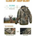 thumbnail image 2 of NEW VIEW Kids Camo Hunting Clothes Silent, Youth Hunting Jacket for Cold Winter, Camouflage Hunting Coat for Boys & Girls, 2 of 5