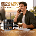 thumbnail image 6 of Instant Mushroom Coffee, 7-in-1 Mushroom Coffee Powder Supplements with Lion's Mane, Chaga, Reishi  - Supports Focus, Energy & Immune Health - Vegan, 7.97oz, 6 of 10
