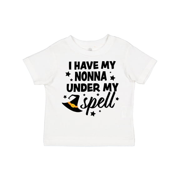 Inktastic I Have My Nonna Under My Spell with Cute Witch Hat Boys or Girls Toddler T-Shirt