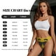 thumbnail image 5 of Balery Smiling With Sunglasses Tangas de Algodón para Mujer con Estampado – Ropa Interior Sexy, Transpirable, G-string-Small, 5 of 6