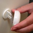thumbnail image 3 of Qdos™ Adhesive Double Door Lock in White, 3 of 6