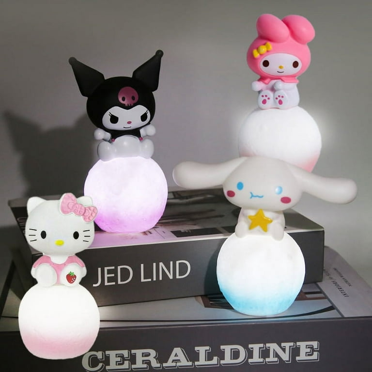 Hello Kitty Sanrio Night Light Anime Kuromi Cinnamoroll LED Light