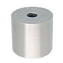 CRL ACSB1121BS 316 Brushed Stainless Clad Aluminum Standoff Base 1-1/2" Diameter by 1" Long