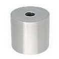 thumbnail image 2 of CRL ACSB1121BS 316 Brushed Stainless Clad Aluminum Standoff Base 1-1/2" Diameter by 1" Long, 2 of 2