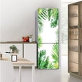thumbnail image 4 of Self Adhesive Refrigerator Door Mura Sticker, Peel and Stick Removable Refrigerator Wrap Decal, Fridge Door Decals Sticker for Home and Kitchen Decor, Leaf Series, 4 of 5