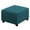 Dark Blue, variant on ATJIA Stretch Square Ottoman Cover Folding Storage Stool Furniture Protector Soft Rectangle Slipcover with Elastic Bottom