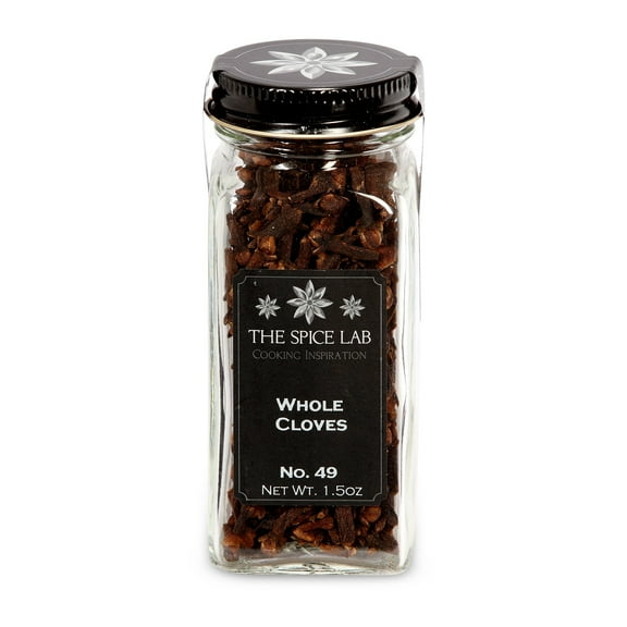 The Spice Lab Whole Cloves - Kosher Gluten-Free Non-GMO All Natural Spice - 5049 - French Jar