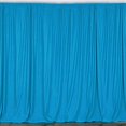 thumbnail image 1 of lovemyfabric 100% Polyester Window Curtain/Stage Backdrop Curtain/Photography Backdrop 58" Inch X 120" Inch(Approx 5ft X 10ft) (2, Turquoise), 1 of 2