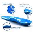thumbnail image 3 of TOPSOLE Plantar Fasciitis Arch Supports Insoles Orthotics Inserts Effectively Relieves Foot Pain from Flat Feet and Metatarsalgia Insoles for Women and Men, 3 of 7