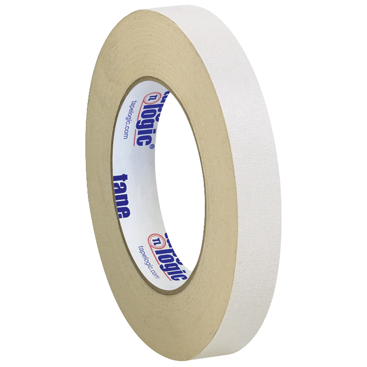 Tape Logic T954100 0.75 in. x 36 yards Double Sided Masking Tape, Tan - Case of 48