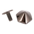 thumbnail image 1 of 20Pcs Hexagonal Cone Rivet, Anti Corrode Zinc Alloy Construction Easy to Install Rivet Screw Set for Leather Goods Bags Repair KitsGold 10mm, 1 of 7