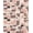 Pink, Pattern 7, variant on ODIKA 4'x6' Beige Ivory Abstract Flowing Washable Area Rug Contemporary Modern Geometric Scattered Oval Motifs With Curved Lines for Dorm Room, Small Living Stain Resistant Low Profile, Easy Care