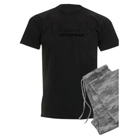 

CafePress - Ukraine #Stopwar Pajamas - Men s Dark Pajamas