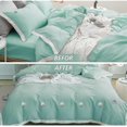 thumbnail image 2 of Duvet Pin Comforter Clips 16set, Soft Fabric Material Double Sided Pin Fasteners- Grey, 2 of 5