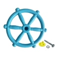 thumbnail image 1 of Accesorio de columpio con rueda de pirata, accesorio multiusos para gimnasio, volante para parque, casa del , patio trasero, casa de juegos azul, 1 of 7
