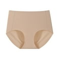 thumbnail image 5 of No Show High Waist Underwear for Women Seamless Full Coverage Briefs Ladies Stretchy Tummy Control Panties, 5 of 8