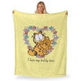 thumbnail image 5 of The Northwest 1GAR-23600-0002-OOF 50 x 60 in. Nickelodeon Garfield Teddy Bear Silk Touch Throw Blanket, 5 of 5