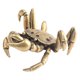 thumbnail image 5 of ADDHAT Adorno Retro De Cangrejo En Cobre Dorado Para O Espacios Interiores, 5 of 8