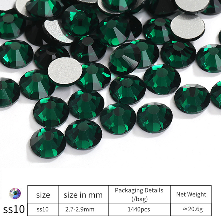 Crystal Flat Back Rhinestones Stones, Nail Gems Gemstones