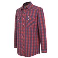 thumbnail image 3 of Camisa Vaquera Wrangler Hombre Manga Larga G60 rojo EG, 3 of 6