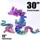 thumbnail image 2 of Dragon Toy LOCYFENS, dragón articulado impreso en 3D, grande, 30 cm, 2 of 7