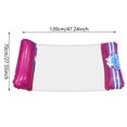 thumbnail image 3 of Hamaca De Agua Hamaca de agua inflable Cama flotante de natación de piscina de PVC impresa con malla (rojo rosa), 3 of 6
