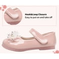 thumbnail image 5 of Apakowa Girls Kids Princess Shoes Flat Shoes Mary Jane Shoes (Color : Pink, Size : 6 Toddler), 5 of 7