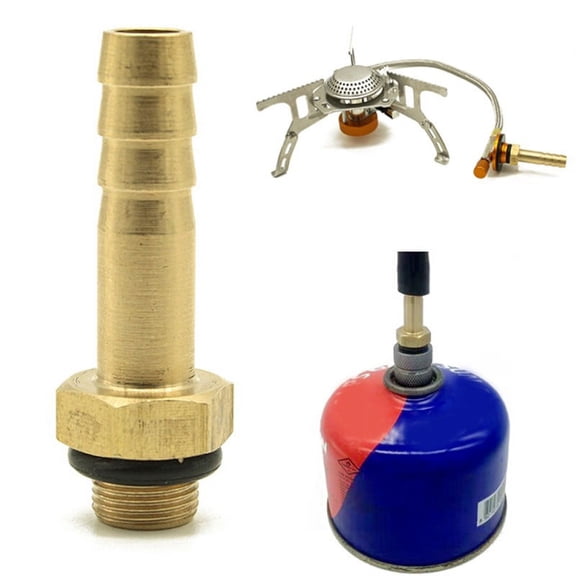 Gas Refill Adapter For Outdoor Camping Hiking Stove Tank Inflate Canister Tool