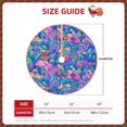 thumbnail image 2 of Sikiie Colorful Mushrooms Nativity Christmas Tree Skirt, Jesus Christian Winter Holiday Tree Mat Decoration(30-48IN)36", 2 of 6