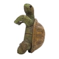 thumbnail image 2 of Maceta decorativa pequeña y realista con forma de tortuga. Decoración de peces. de pie, 2 of 9