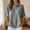 Grey, variant on Uobin Womens Short Sleeve Polo Sweater V Neck Collared Knitted Shirts Waffle Summer Casual Business Office Work Tops Golf Clothes
