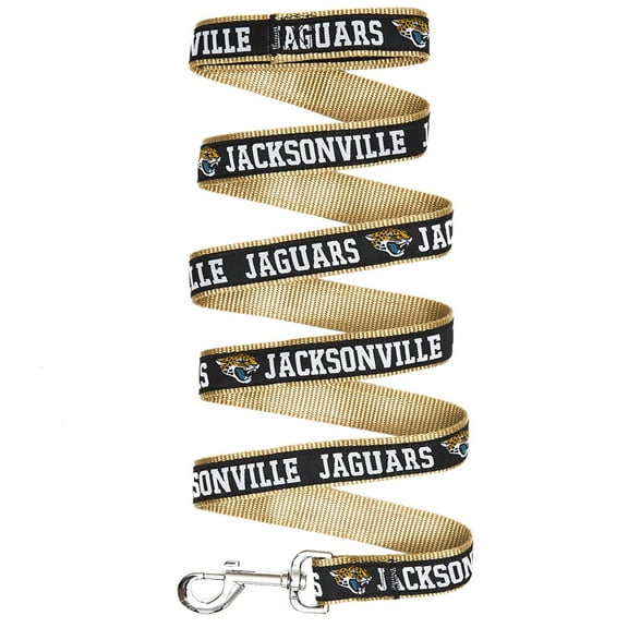 Pets First NFL Jacksonville Jaguars Heavy Duty and Durable Dogs and Cats Sports Leash - Medium