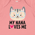thumbnail image 4 of Inktastic Nana Loves Me Grandchild Girls Baby Bodysuit, 4 of 5
