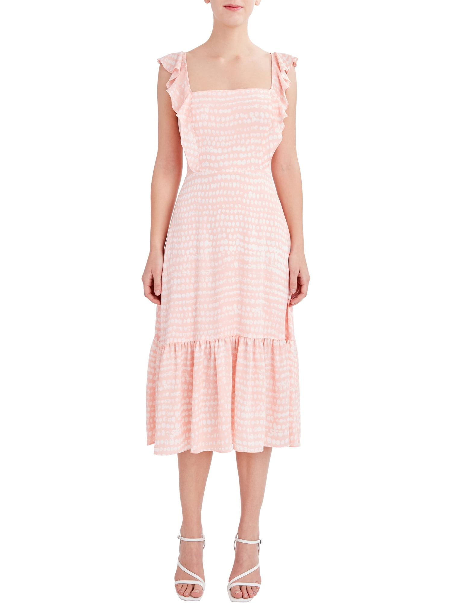 erdem midi dress ERDEM - A FLORAL PRINT MIDI DRESS