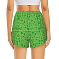thumbnail image 4 of Goofa St Patrick's Day Printed Women 2 in 1 Running Shorts,Quick Dry Athletic Workout Shorts,High Waisted Athletic Shorts with Liner Pockets-Medium, 4 of 9