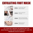 thumbnail image 3 of Mascarilla para pies HUOGUO, calcetines exfoliantes, 5 pares, 50 ml, 3 of 3