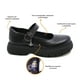 thumbnail image 2 of Zapato escolar Coqueta para niña de piel negro Igor con dije, 2 of 5