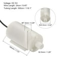 thumbnail image 2 of Unique Bargains Pompe à Eau Micro Submersible avec Connecteur USB DC 5V, 2 of 5
