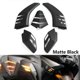 thumbnail image 5 of For T-max Tmax 530 2012-2016 Turn Signal Light Cover Tail Shell Caps Matte Black Banmo, 5 of 5