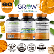 Grow Vitamin Turmeric Gummies with Ginger