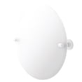 thumbnail image 1 of Frameless Round Tilt Mirror with Beveled Edge - TA-90-WHM, 1 of 1