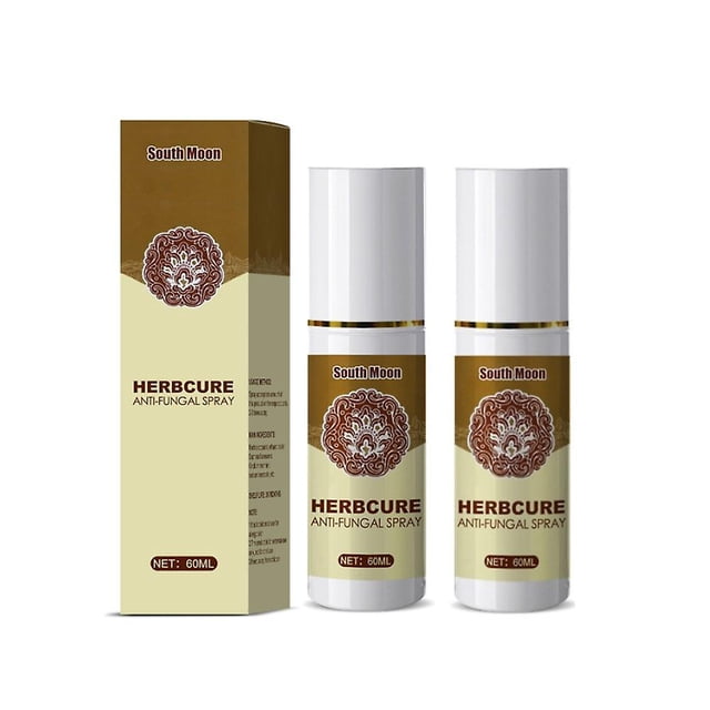 2PCS Treatment Fungus Infections Combat Anti Itching Anti-Fungal Feet Spray 60ML