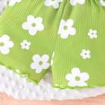 thumbnail image 5 of UAYOTSE Girl Clothes Set Summer Baby 6 12 18 24 Months 2T 3T Girl Clothes Shorts Set Floral Summer Outfits Cute Baby Clothes,Sizes 18-24 Months, 5 of 7