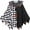 Black, variant on Jiibva Clown Costume Cloak Ruffled Collar Pom-Pom Accent Poncho Black 70cm