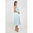 thumbnail image 2 of Vestido satinado floral Roman Fashion /Juvenil, 4753 (Azul cielo) azul cielo CH, 2 of 5