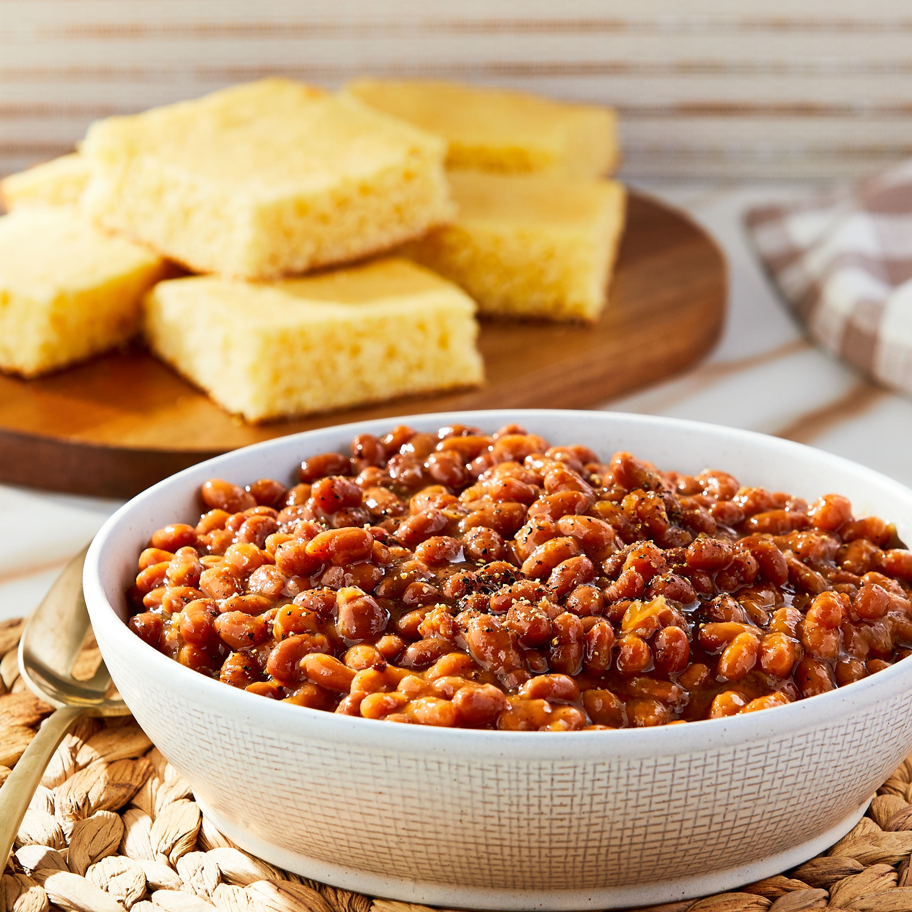 (12 pack) Great Value Country Style Baked Beans, 28 oz Can