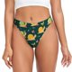 thumbnail image 1 of Balery Snails And Butterfies Tangas de Algodón para Mujer con Estampado – Ropa Interior Sexy, Transpirable, G-string-X-Large, 1 of 6