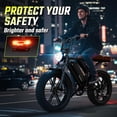 thumbnail image 5 of TST Electric Bike for Adults, 48V/15AH Battery, 20"x4" Fat Tire, 750W Motor Off-Road E Biker, UL2849, 5 of 9
