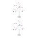 thumbnail image 1 of Kearding Luces LED de plástico para árbol de , para un ambiente acogedor, aplicación amplia, árbol LED brillante tipo 2, blanco cálido Tipo 2 blanco cálido 2Conjunto, 1 of 6
